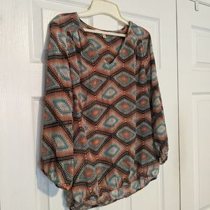 M multicolor hobo shirt